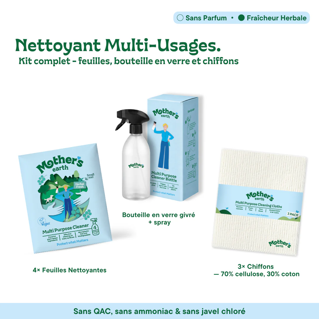 Kit de démarrage nettoyant multi-usages